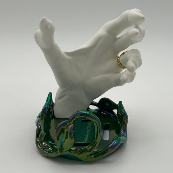 Bath & Body Works Skeleton Hand Soap Holder Spider Ring Halloween - Picture 4 of 6